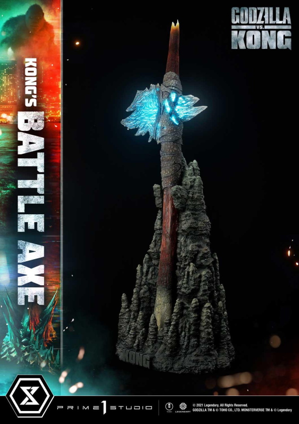 Prime 1 Studio Life Size Bust Godzilla vs Kong (Film) Kong's Battle Axe(4580708032139)(4580708032139)