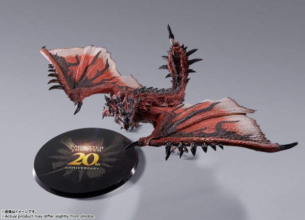BANDAI Tamashii RATHALOS -20th Anniversary Edition- "MONSTER HUNTER SERIES", TAMASHII NATIONS S.H.MonsterArts(4573102662354)(4573102662354)
