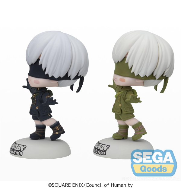 CHUBBY COLLECTION TV Anime "NieR:Automata Ver1.1a" Petit Figure "9S" (EX) [Pack of; 15 Normal, 13 Sepia] | 4580779539995