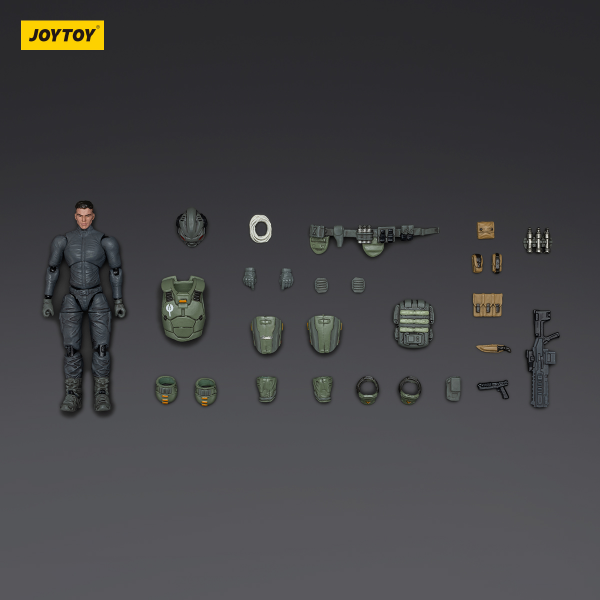 JOYTOY APOC Series Bedrock Standard Combat Type Mecha Pilot | 6927054401673