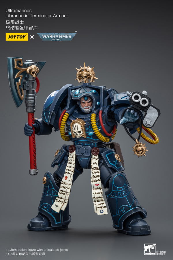 Joy Toy Ultramarines Librarian in Terminator Armour | 6973130379794