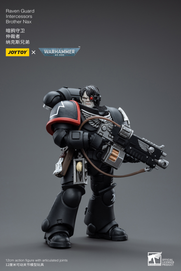Joy Toy Warhammer 40K-Raven Guard Intercessors Brother Nax(6973130374607)(6973130374607)