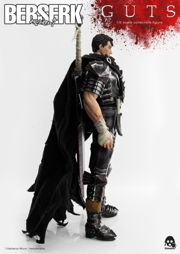threezero BERSERK - Guts (Black Swordsman)(4897056200425)(4897056200425)