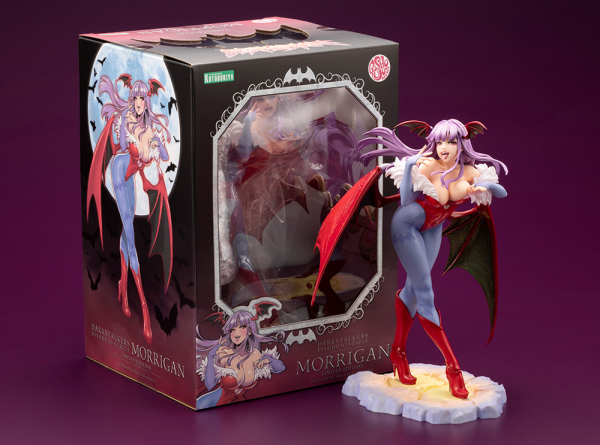 KOTOBUKIYA DARKSTALKERS MORRIGAN LIMITED EDITION BISHOUJO STATUE(4934054040735)(4934054040735)