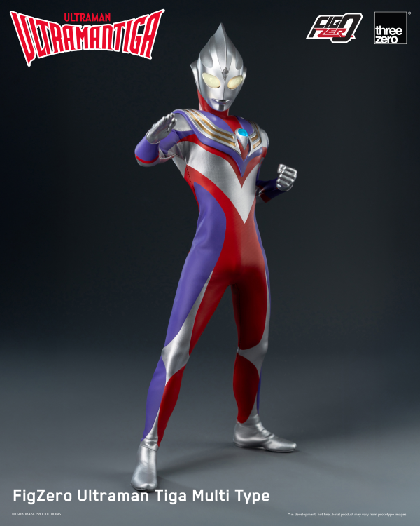 threezero FigZero Ultraman Tiga Multi Type | 4895250817746