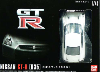 BANDAI 1/43 Nissan GT-R (R35)