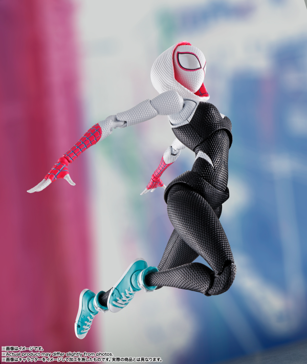 BANDAI Tamashii Spider-Gwen World Tour Limited Edition Spider-Man: Across the Spider-Verse, Bandai Spirits S.H.Figuarts(4573102641809)(4573102641809)