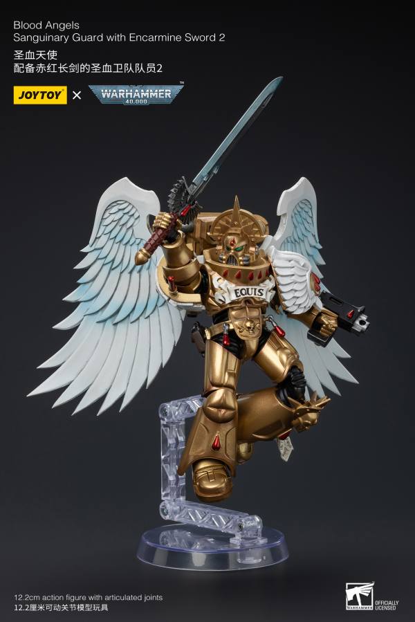 Joy Toy Blood Angels Sanguinary Guard with Encarmine Sword 2 | 6973130377066