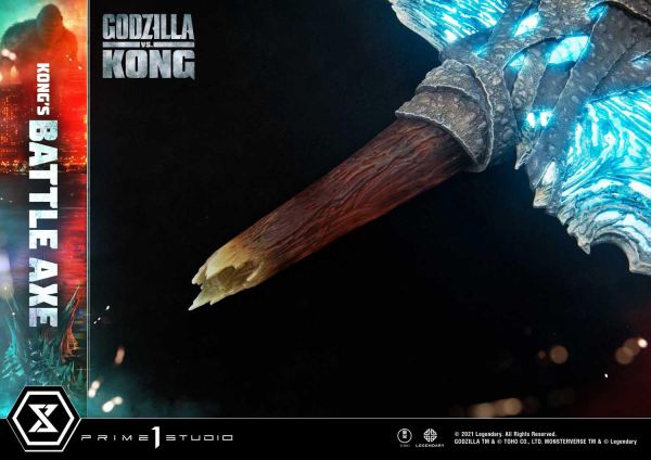 Prime 1 Studio Life Size Bust Godzilla vs Kong (Film) Kong's Battle Axe(4580708032139)(4580708032139)