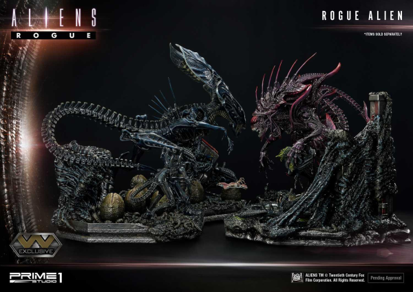Prime 1 Studio Premium Masterline Aliens (Comics) Rogue Alien Battle Diorama EX Version(4582535944852)(4582535944852)