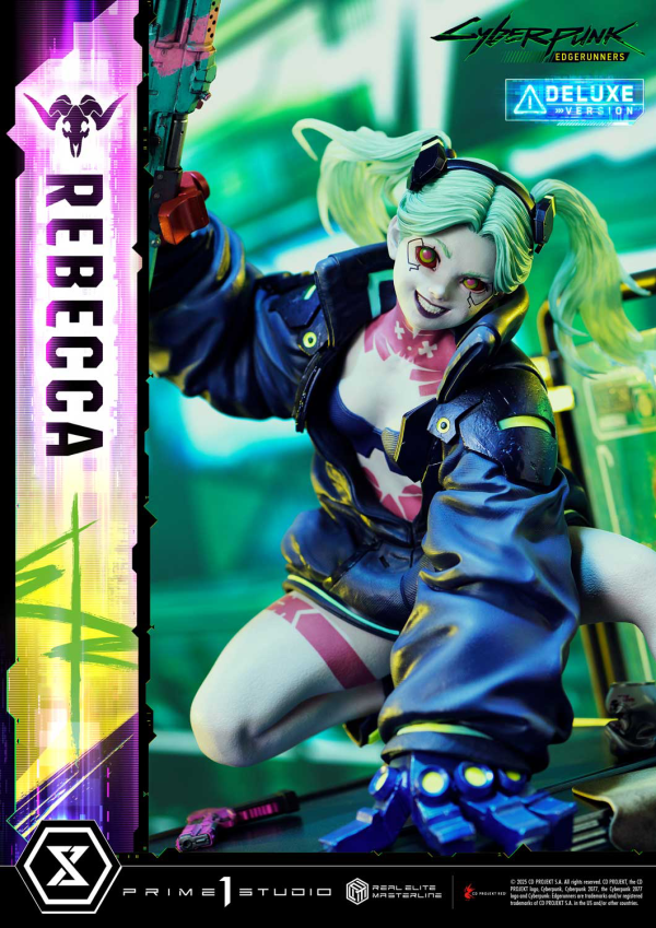 Prime 1 Studio  Real Elite Masterline Cyberpunk: Edgerunners Rebecca Deluxe Version(4582647121578)