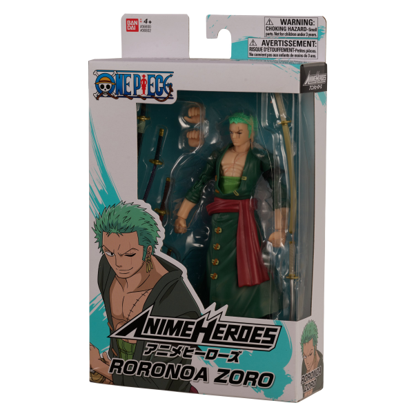 BANDAI Roronoa Zoro One Piece, BNTCA Anime Heroes | 0045557369323