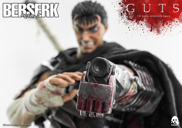 threezero BERSERK - Guts (Black Swordsman)(4897056200425)(4897056200425)