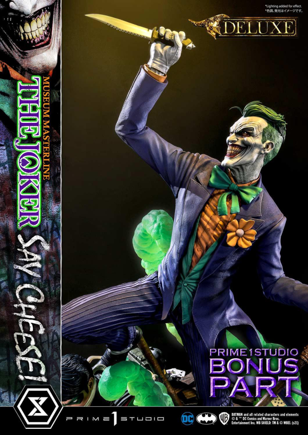 Prime 1 Studio Museum Masterline Batman (Comics) The Joker - Say Cheese! DX Bonus Version(4580708035123)(4580708035123)