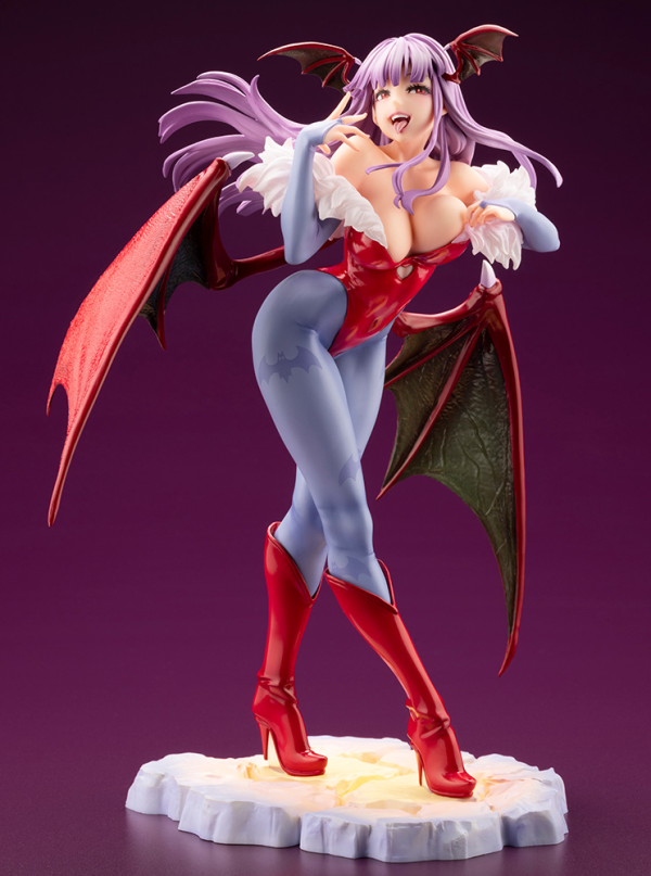KOTOBUKIYA DARKSTALKERS MORRIGAN LIMITED EDITION BISHOUJO STATUE(4934054040735)(4934054040735)