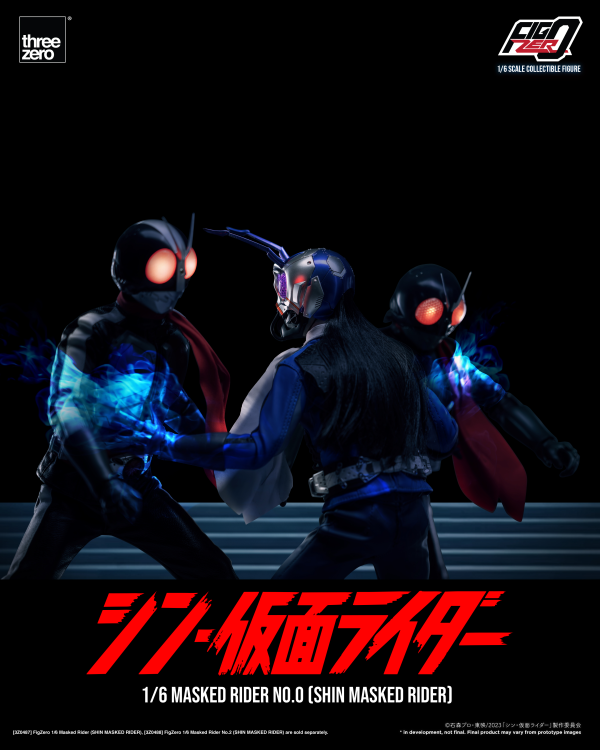 Three Zero FigZero 1/6 Masked Rider No.0 (SHIN MASKED RIDER) | 4895250809819