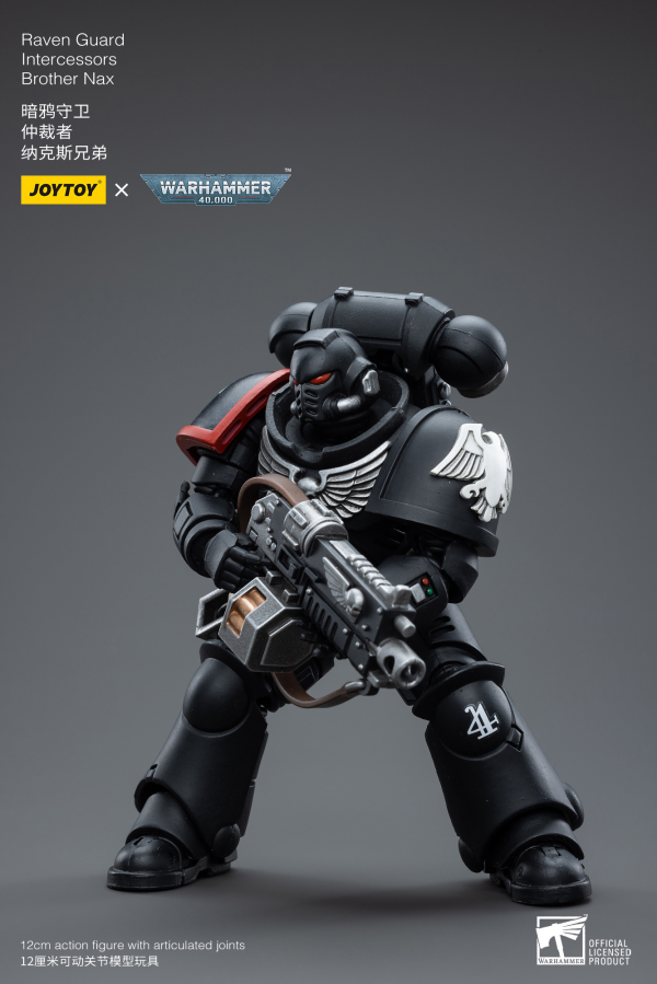Joy Toy Warhammer 40K-Raven Guard Intercessors Brother Nax(6973130374607)(6973130374607)