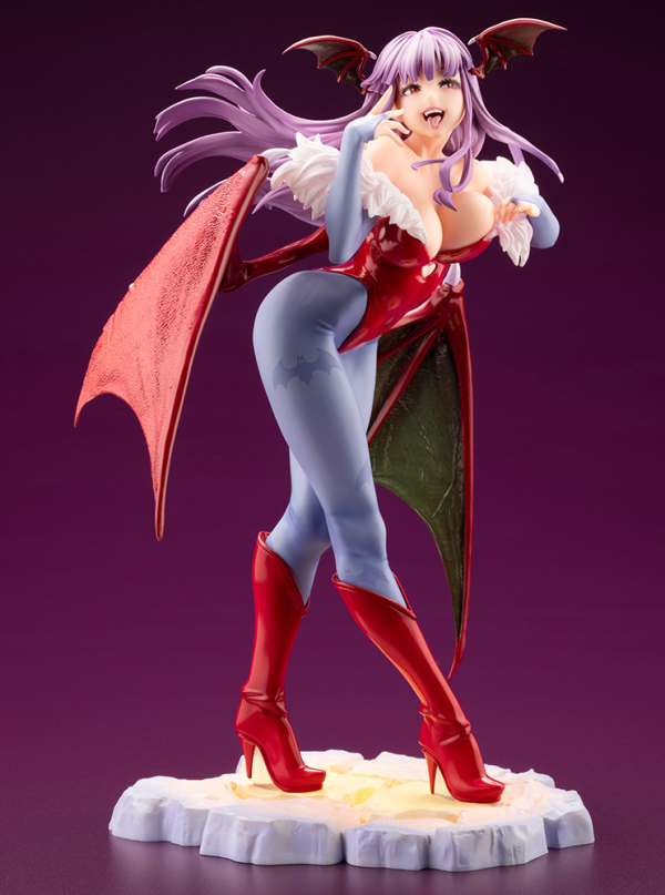 KOTOBUKIYA DARKSTALKERS MORRIGAN LIMITED EDITION BISHOUJO STATUE(4934054040735)(4934054040735)