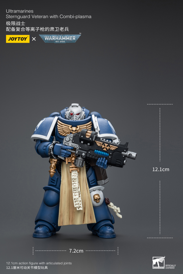 Joy Toy Ultramarines Sternguard Veteran with Combi-Plasma(6973130379817)(6973130379817)