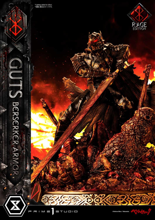 Prime 1 Studio Ultimate Premium Masterline Berserk Guts, Berserker Armor Rage Edition Deluxe Version(4582535948577)(4582535948577)