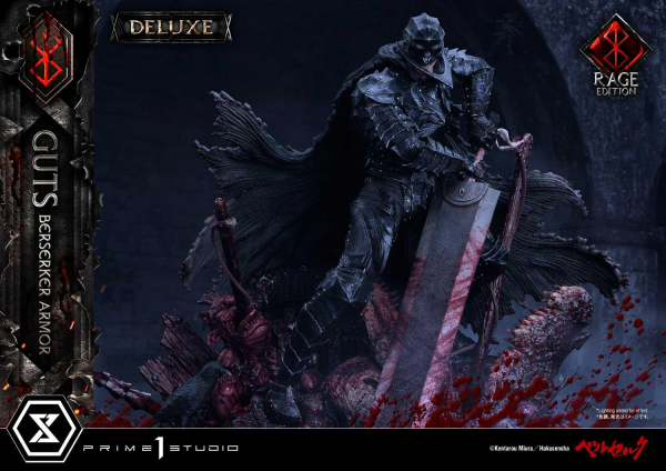 Prime 1 Studio Ultimate Premium Masterline Berserk Guts, Berserker Armor Rage Edition Deluxe Version(4582535948577)(4582535948577)