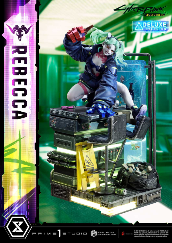 Prime 1 Studio  Real Elite Masterline Cyberpunk: Edgerunners Rebecca Deluxe Version(4582647121578)