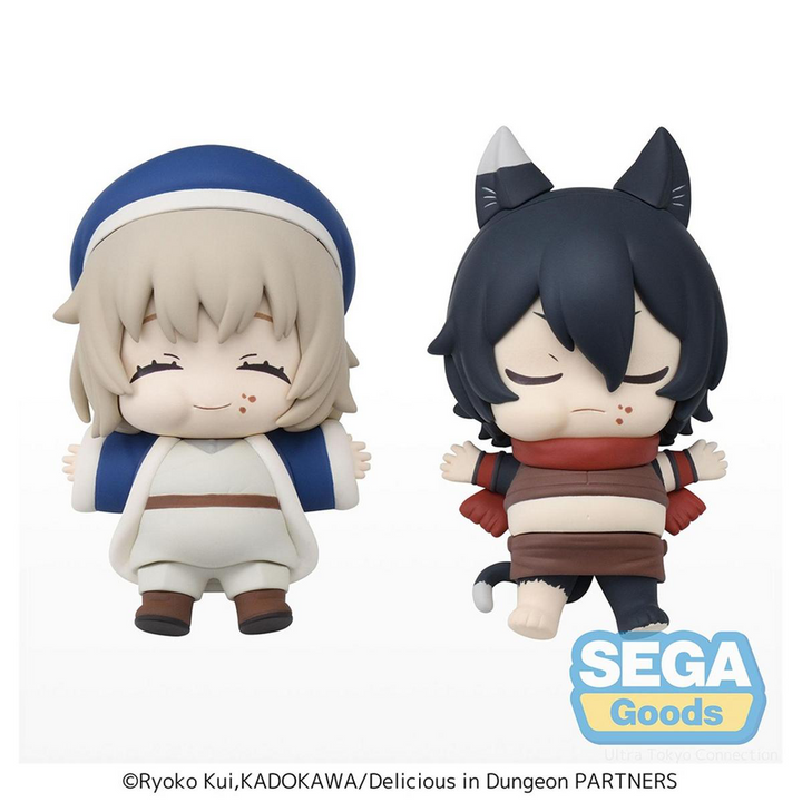 SEGA Full and Happy Mascot "Delicious in Dungeon" Mini Figure Vol.3 (EX) [Pack of: 1 Falin, 1 Izutsumi]