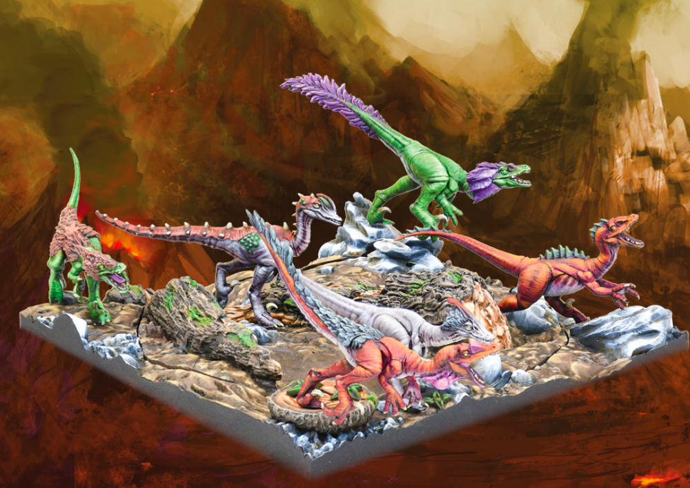 Conquest, W'adrhun - Monster Bedrock BUNDLE, Tontorr and Drum Beast, PBW1055 (Black Friday PROMO)