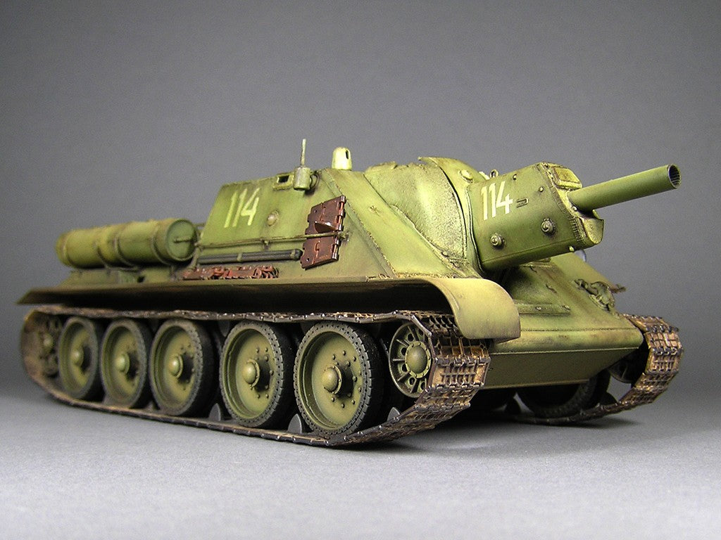 MiniArt 1/35 SU-122 (Mid Production) w/ Interior Kit | 4820183310798