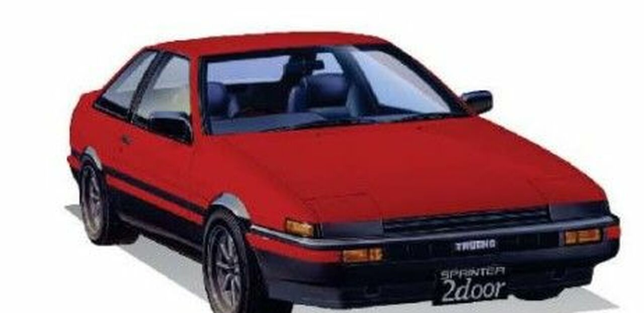 Fujimi 1/24 Toyota 86 Trueno (2 Door GT/APEX Early Production)