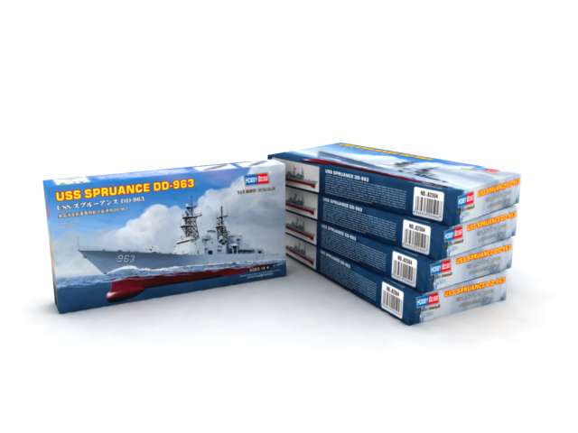 Hobby Boss 1/1250 USS Spruance DD-963 | 6939319225047