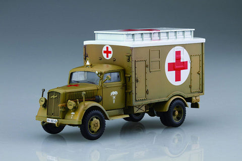 Fujimi German 3ton Truck (Box Type Rescue Vehicle/Refueller)