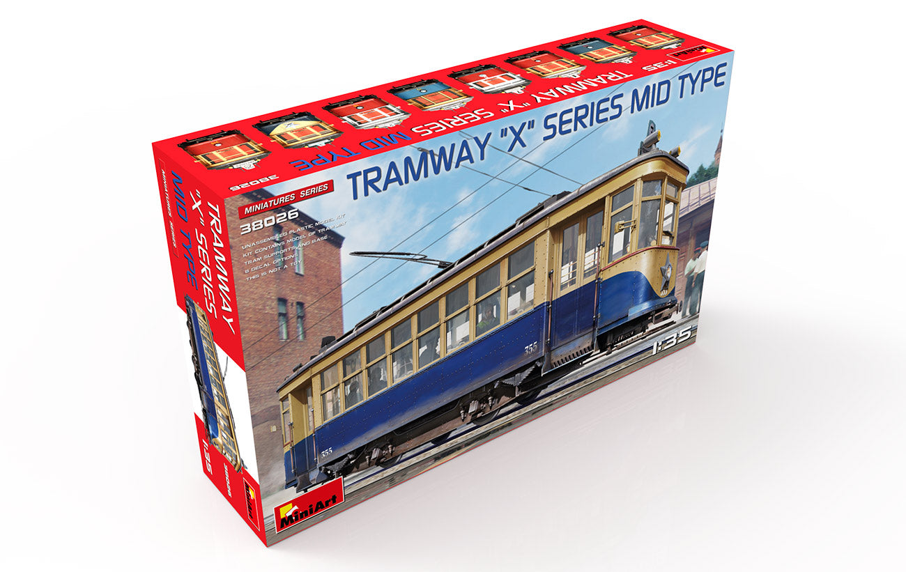 MiniArt 1/35 Tramway X-Series Mid Type | 4820183313720