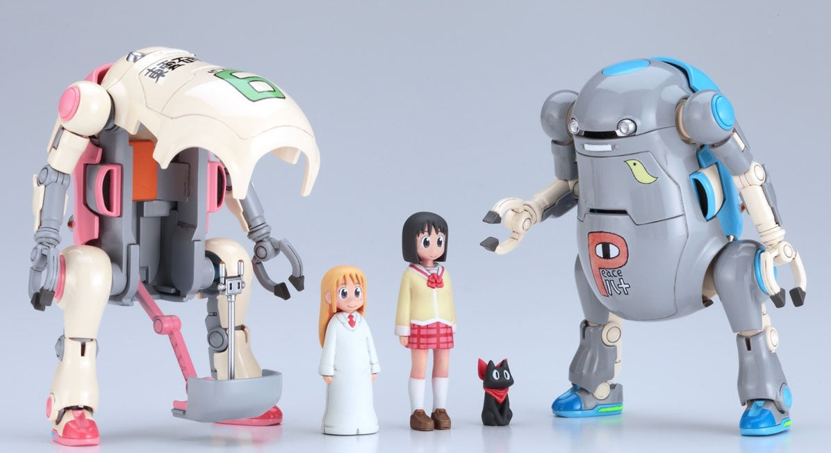 Hasegawa 1/35 MechatroWeGo No.18 “Warm & Cool”［Shinonome Laboratory］ + Bonus Sticker   (Two kits in the box)(4967834647961)