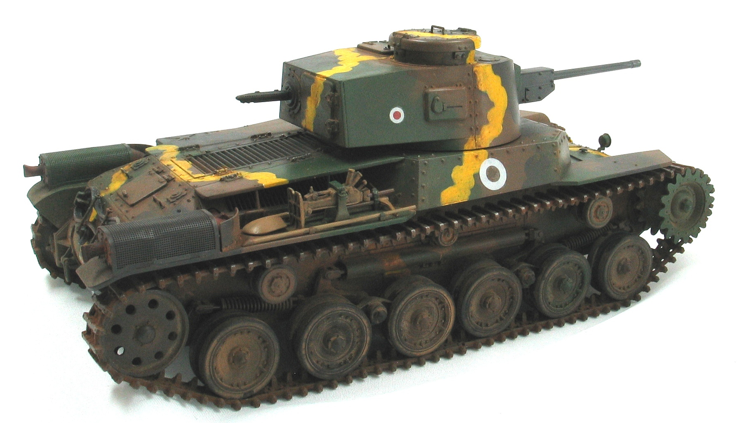 FineMolds 1/35 IJA Main Battle Tank Type 97 Improved "Shinhoto Chi-Ha" (Early Hull) | 4536318350262