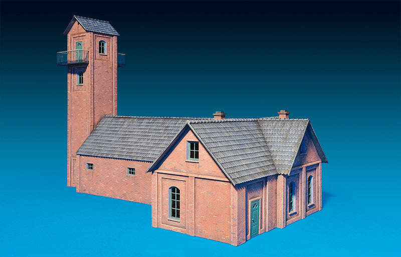 Miniart [72032] 1/72 Fire Station | 4820041103043