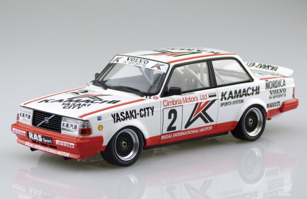 Aoshima Beemax 1/24 VOLVO 240 TURBO '86 MACAU Guia Race Winner Ver. | 4905083098257
