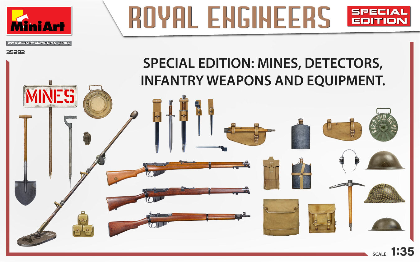 MiniArt 1/35 Royal Engineers. Special Edition | 4820183314215