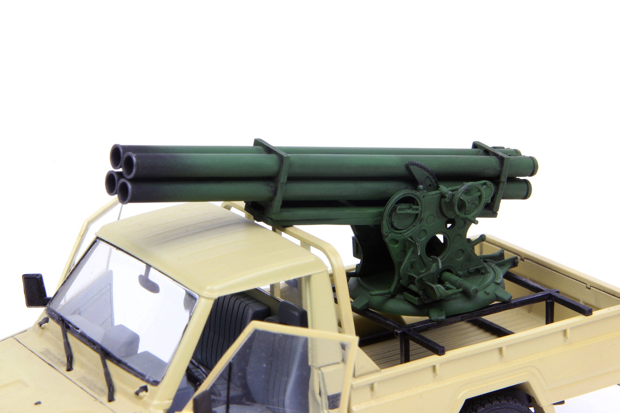 Meng Pickup Mounted Quad Rocket Launcher (RESIN) | 4897038551316