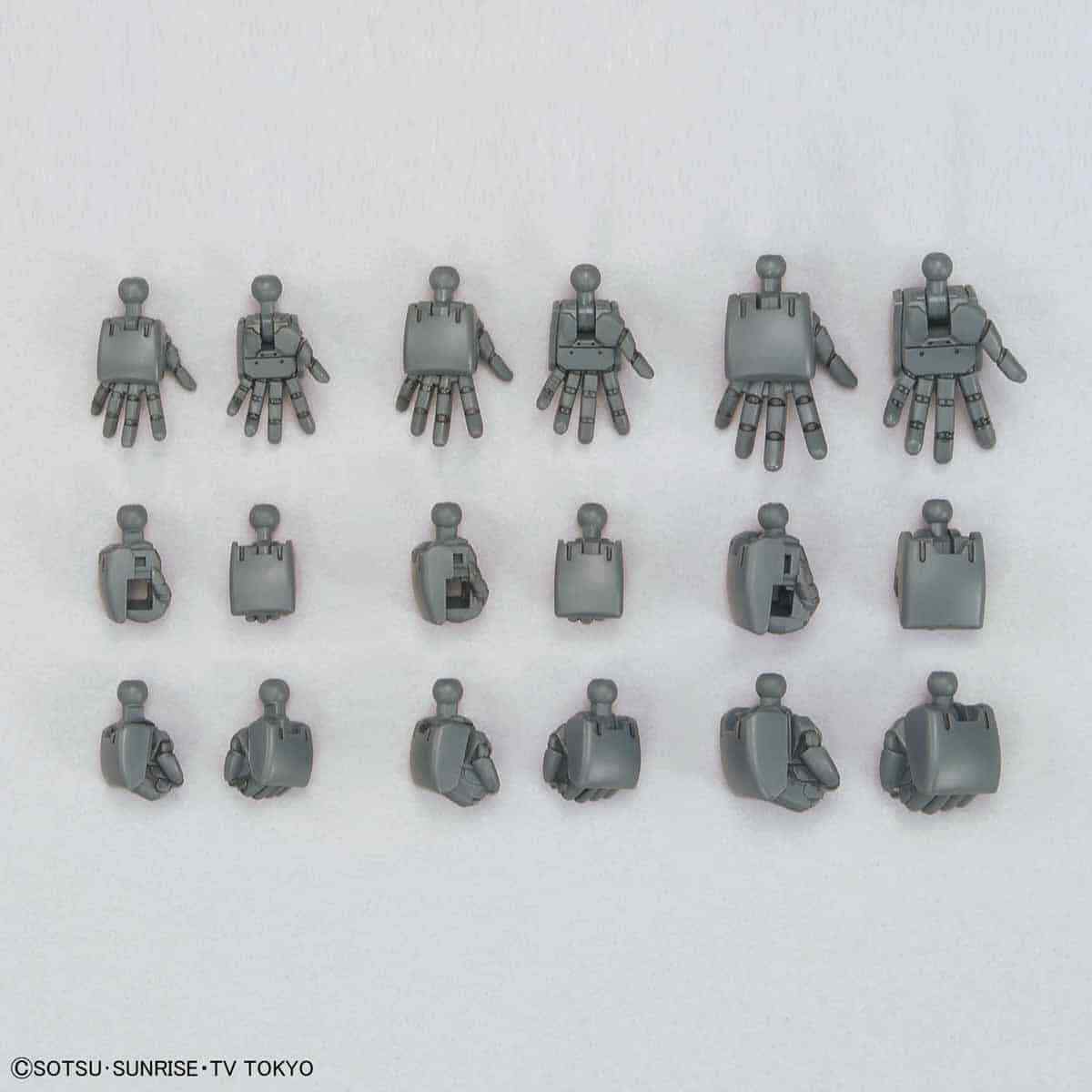Bandai HGBC 1/144 #44 Build Hands (Round) L,M,S "Gundam Build Divers" | 4573102635334