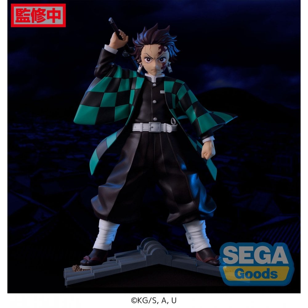 SEGA Anime "Demon Slayer: Kimetsu no Yaiba" Perching Mini Figure (EX) (Pack of 10 Tanjiro, 9 Zeneitsu, 9 Inosuke)