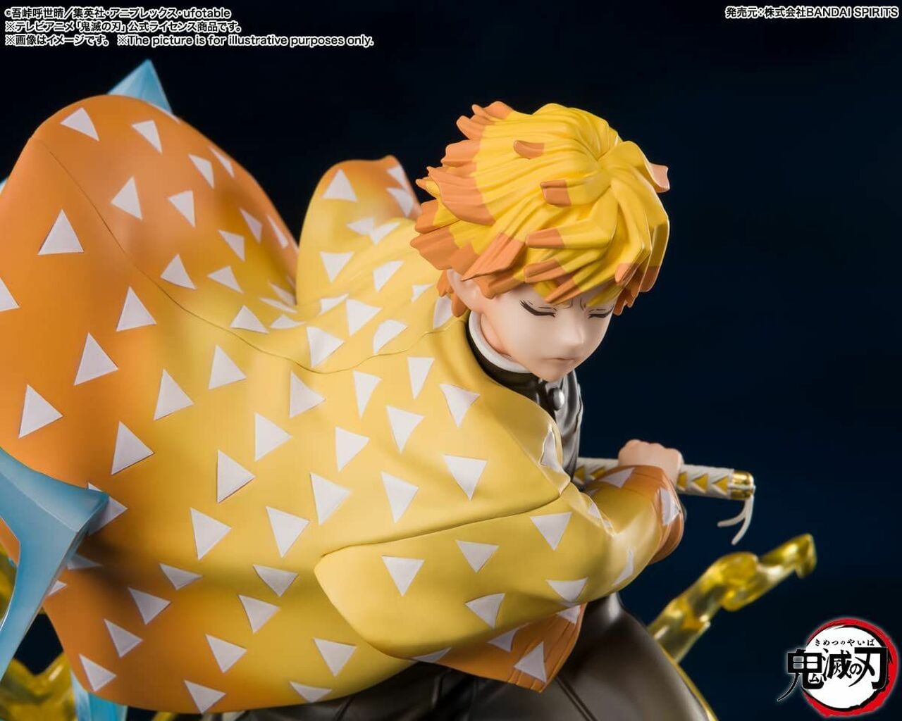 BANDAI Spirits Zenitsu Agatsuma Thunderclap and Flash Demon Slayer: Kimestu no Yaiba, Bandai Spirits FiguartsZERO - P-REX Hobby