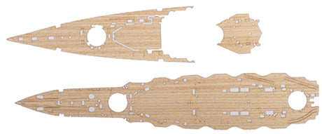 Fujimi 1/700 Wood Deck Seal for IJN Battleship Hiei (with Ship Name Plate)