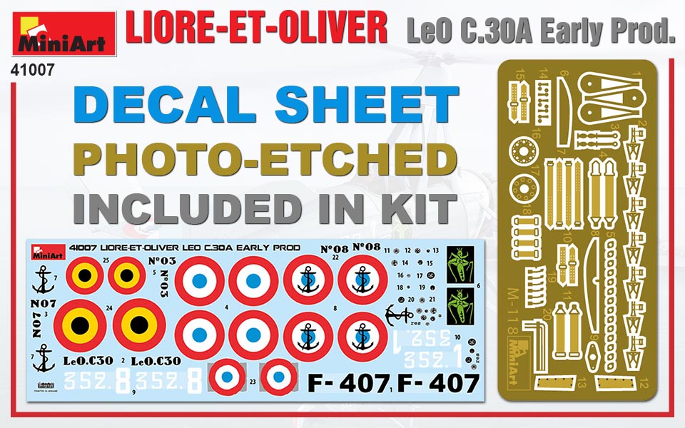 MiniArt Liore-et-Oliver LeO C.30A Early Prod | 4820183312990