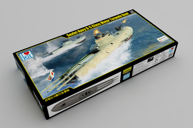 ILOVEKIT 1/35 Soviet Navy G-5 Class Motor Torpedo Boat
