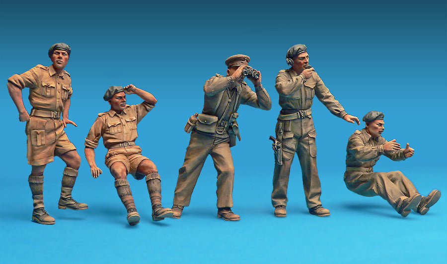 MiniArt British Armoured Car Crew (1/35) | 4820041101209