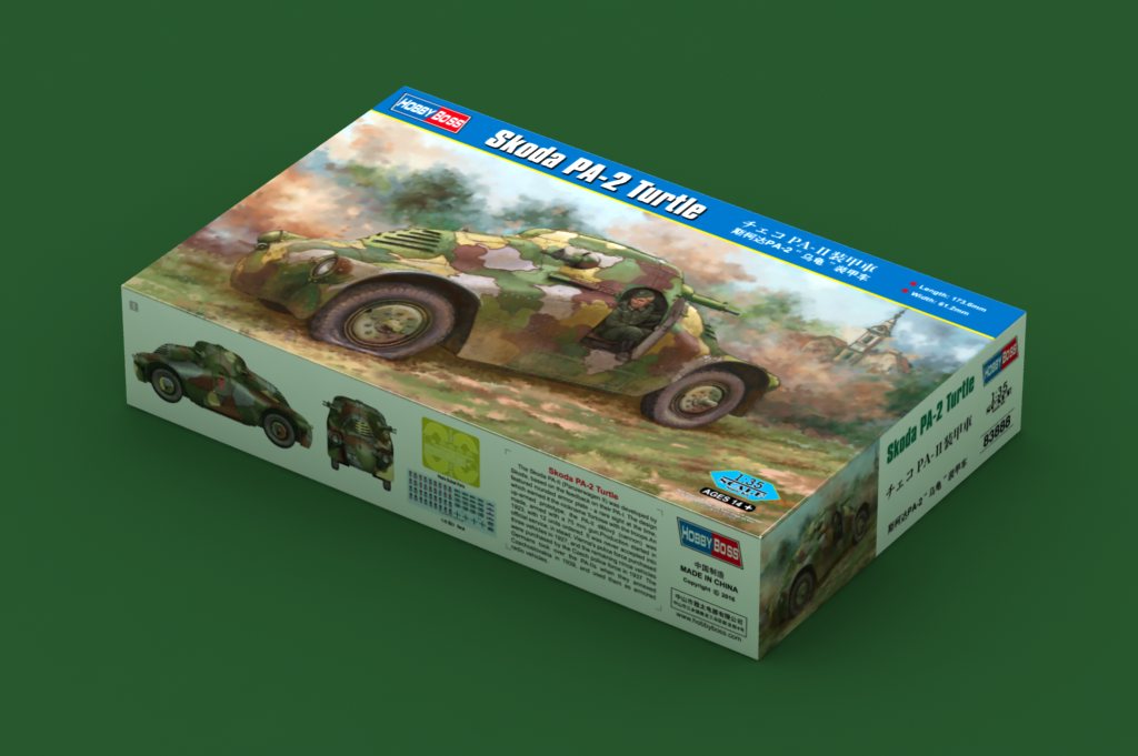 Hobby Boss 1/35 Skoda PA-2 Turtle | 6939319238887
