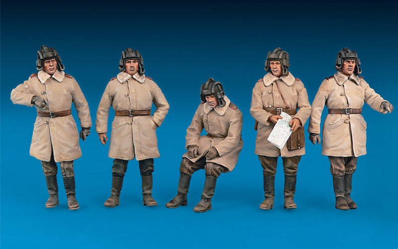 MiniArt 1/35 Soviet Tank Crew (Winter Uniforms).Special Edition | 4820183311160