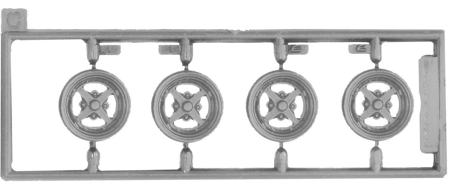 Fujimi 1/24 Wheel Series (No.106) Work Equip 14 inch