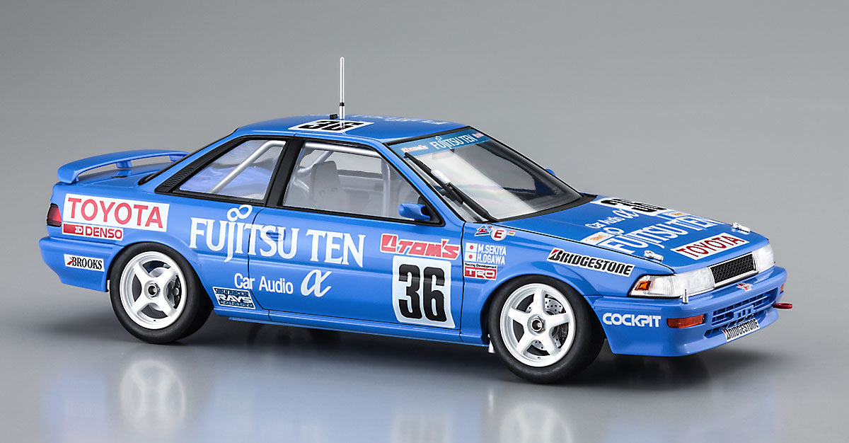 Hasegawa 1/24 Fujitsu Ten Tom's Corolla Levin AE92 '1991 JTC' | 4967834204928